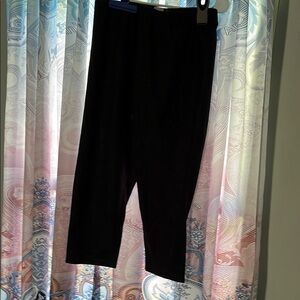 Black Cropped Pants